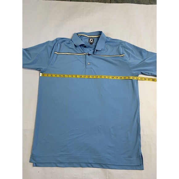 Footjoy Athletic Fit Polo Shirt Men’s Extra Large Blue Golf FJ - Picture 5 of 7